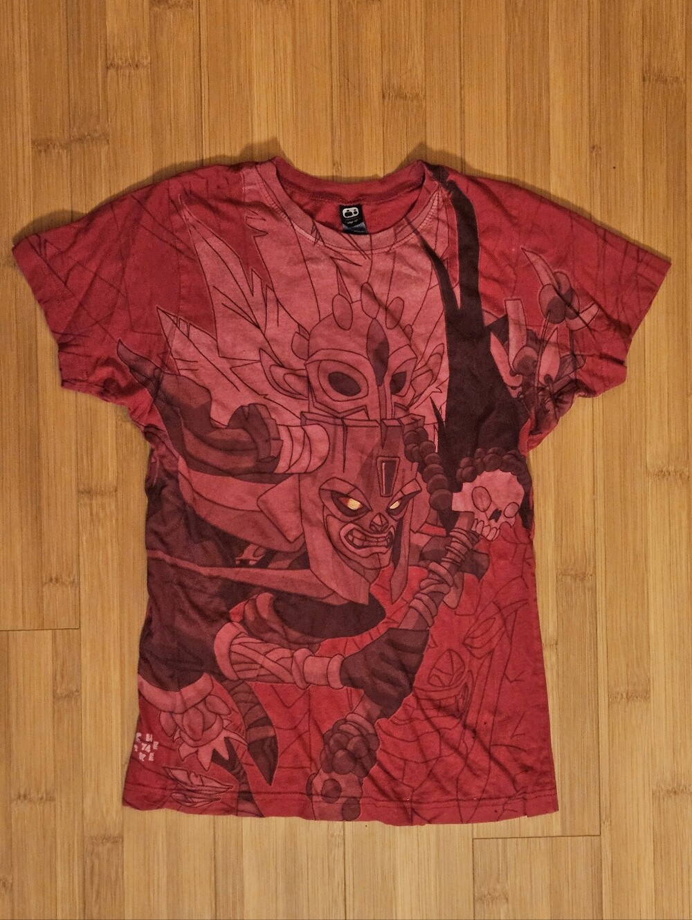 Red Blizzard Diablo IV Witch Doctor Graphic Tee Shirt